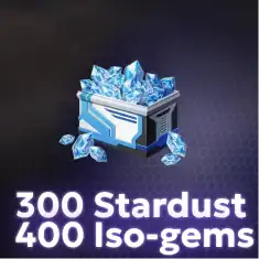300 Stardust + 400 Iso-gems